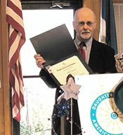 Feb 14, 2009. The Director of the History Museum, Dale Genius, received the Daughters of the American Revolution Excellence in Community Service Award